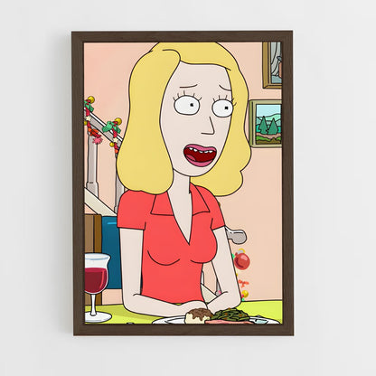 ap-beth smith-3 cadre Bois foncé