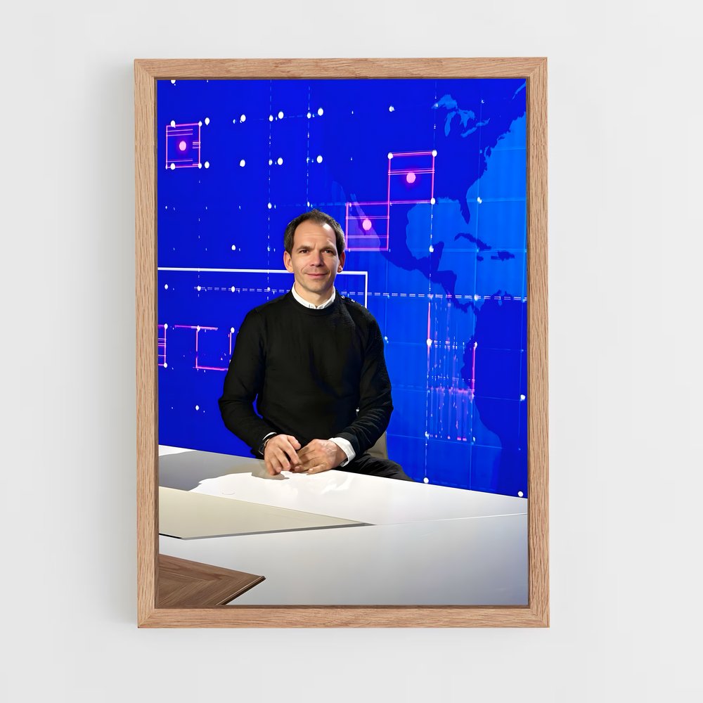 ap-bfm tv-1 cadre Bois clair