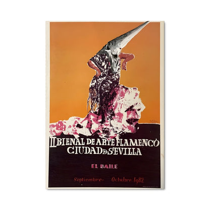 Poster Oiseau de Flamenco