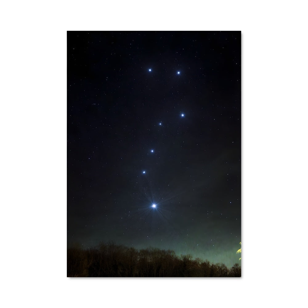 Poster Étoiles des Pléiades