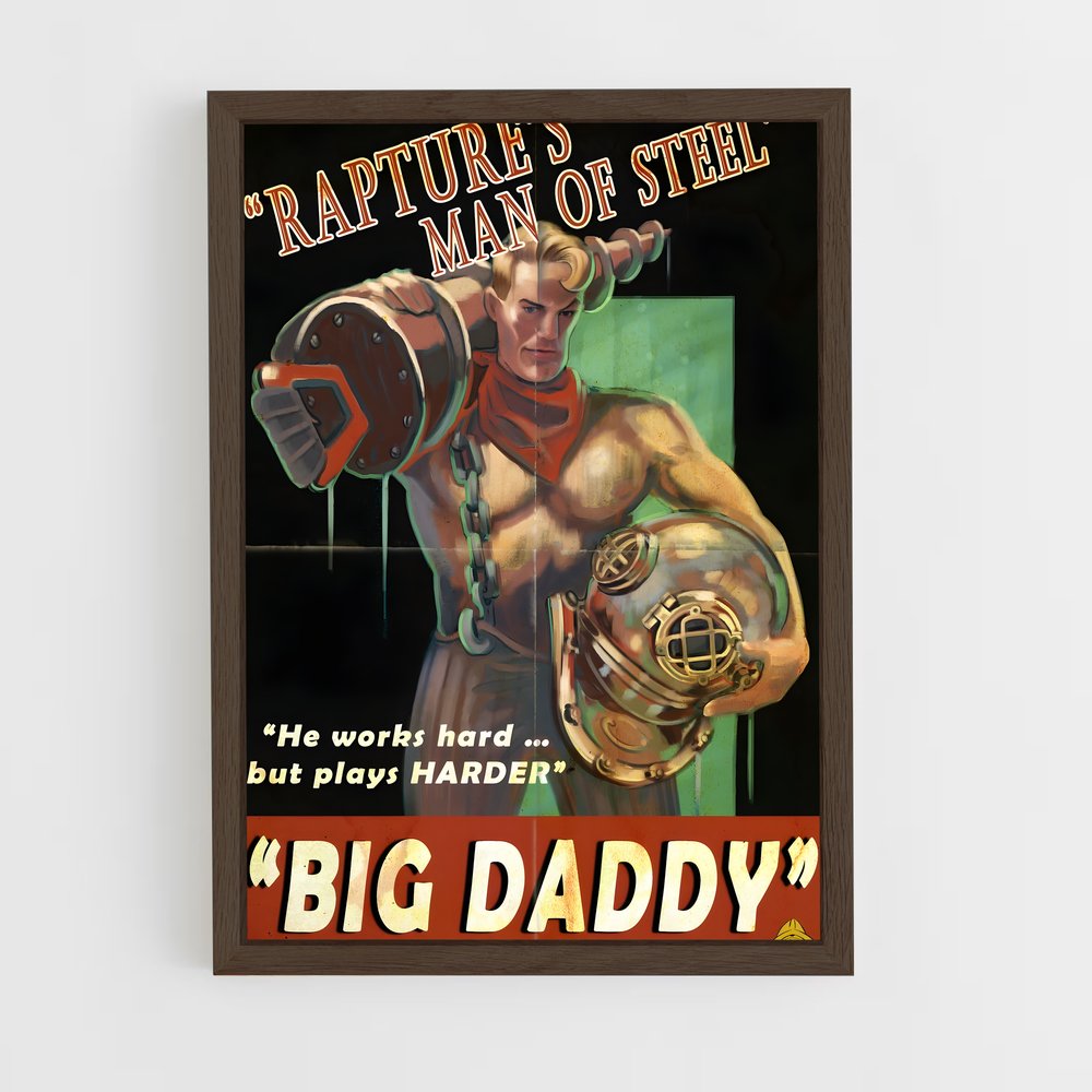 ap-big daddy-3 cadre Bois foncé