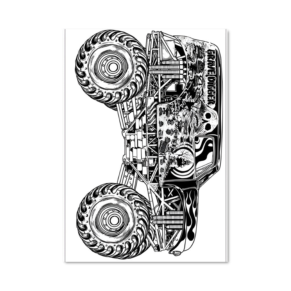 Poster Moteur Mystique