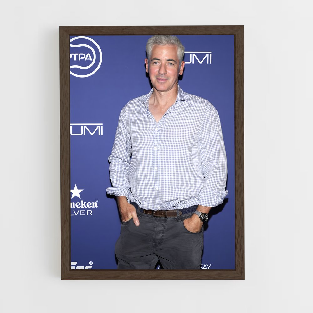 ap-bill ackman-1 cadre Bois foncé