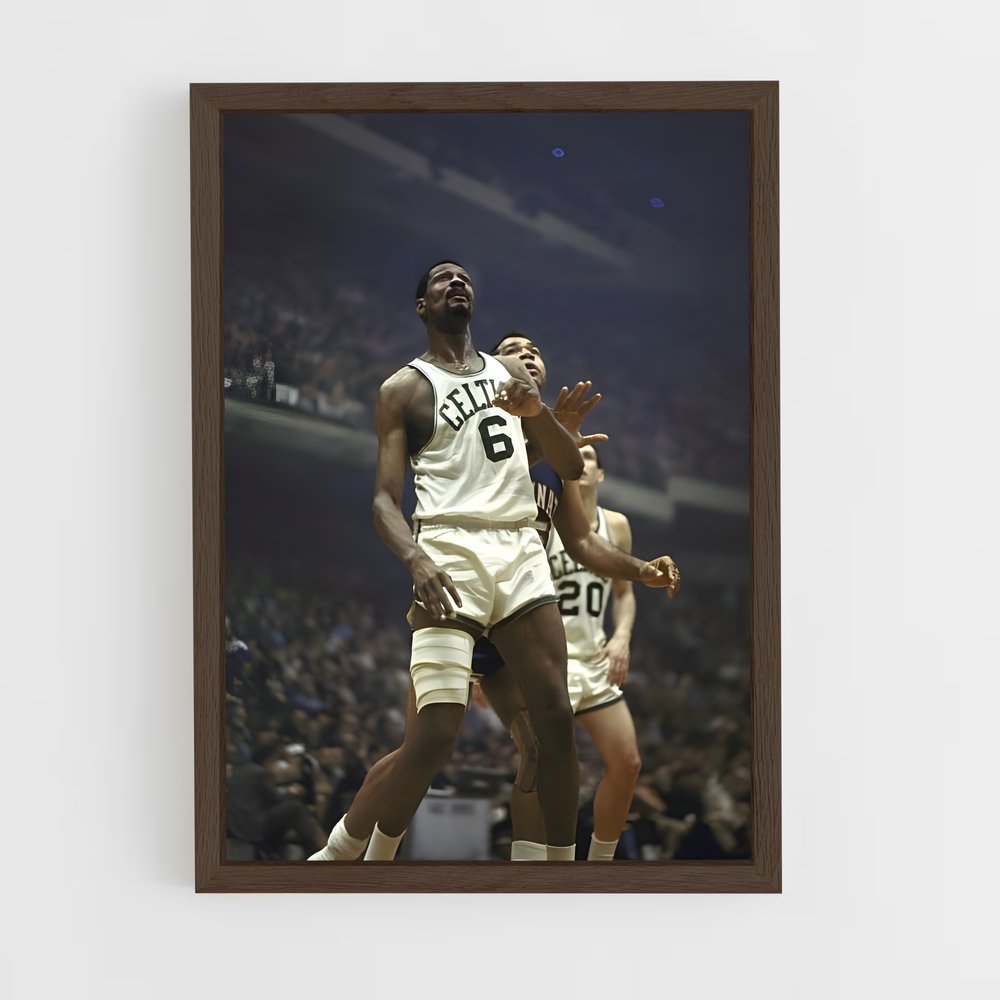 ap-bill russell-5 cadre Bois foncé