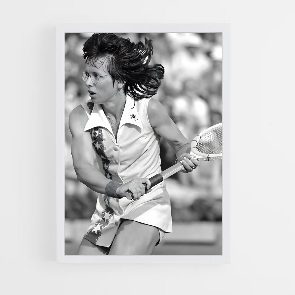 ap-billie jean king-2 cadre Blanc