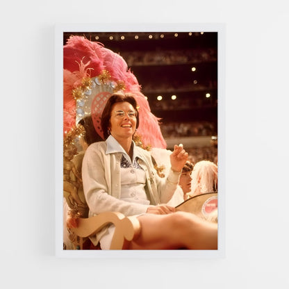 ap-billie jean king-4 cadre Blanc
