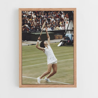 ap-billie jean king-5 cadre Bois clair