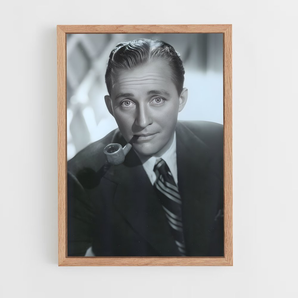 ap-bing crosby-1 cadre Bois clair