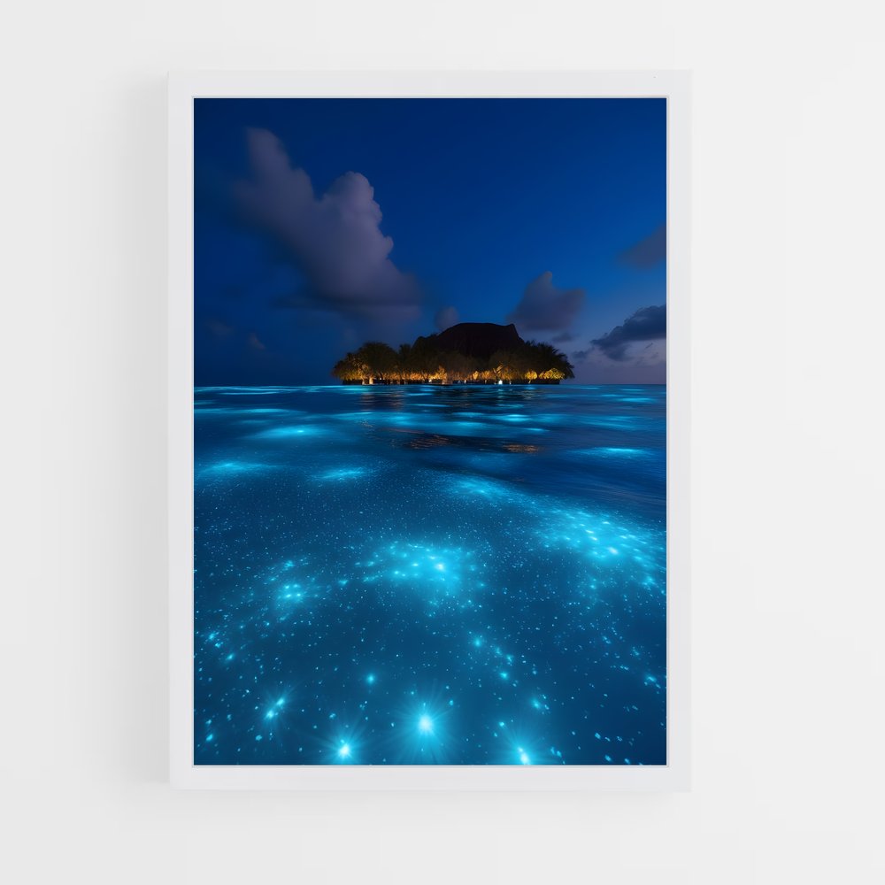 ap-bioluminescent beaches-9 cadre Blanc