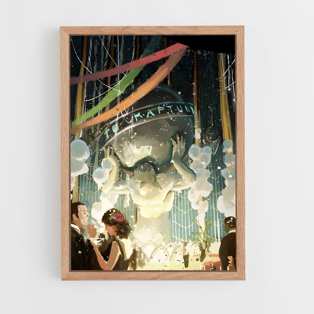 ap-bioshock-3 cadre Bois clair