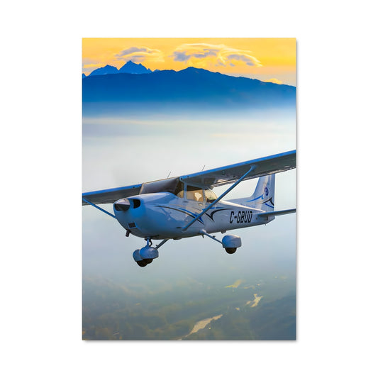 Poster Aéronef Montagnard