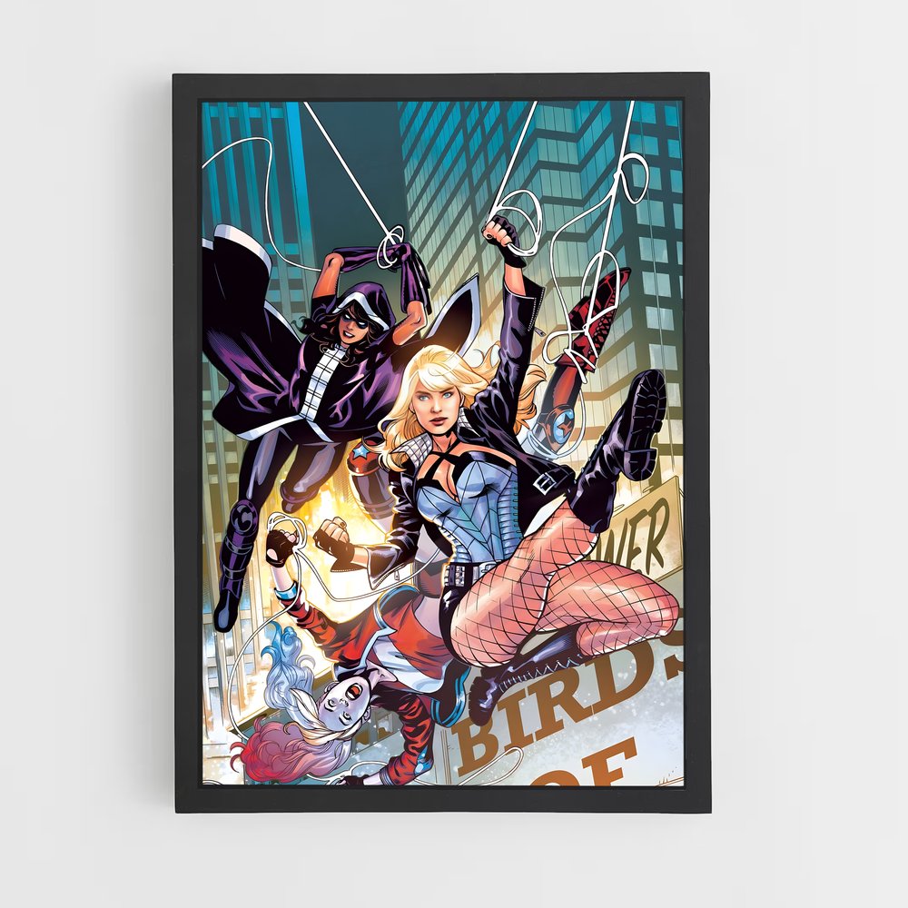ap-birds of prey-10 cadre Noir