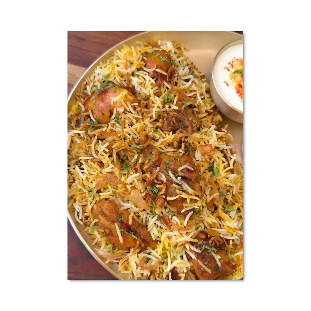 Poster Biryani Delight