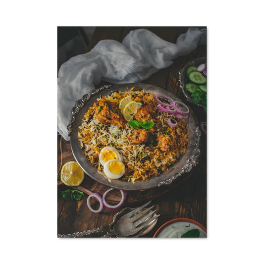 Poster Poulet Biryani
