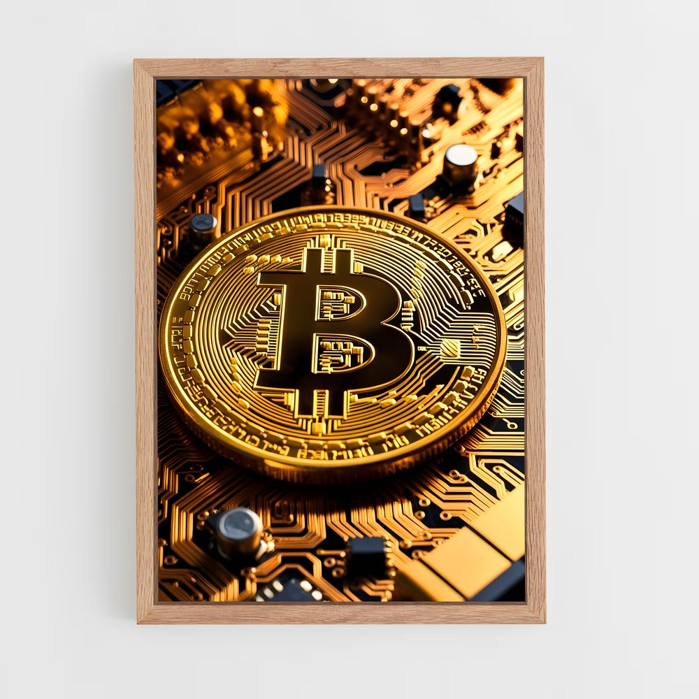 ap-bitcoin-1 cadre Bois clair