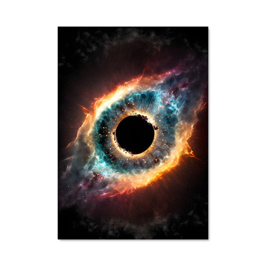 Poster Trou Noir Étoilé