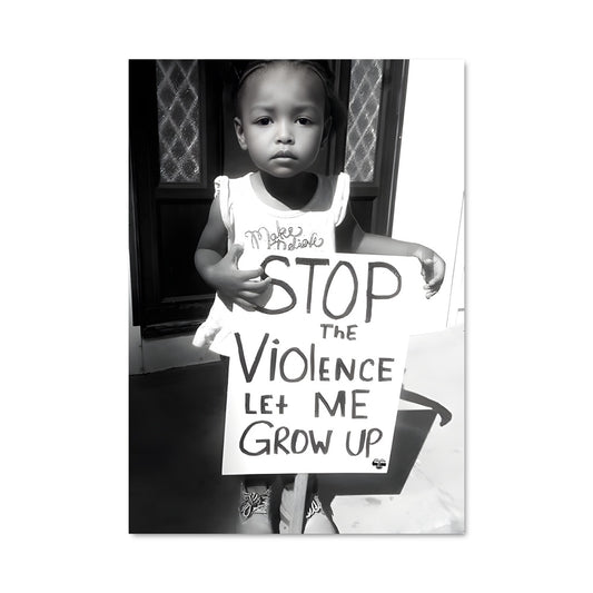 Poster Stop the Violence