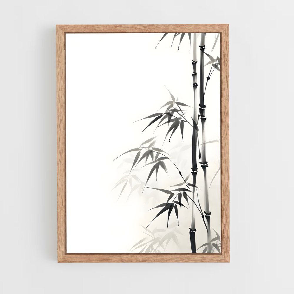 ap-black bamboo-5 cadre Bois clair