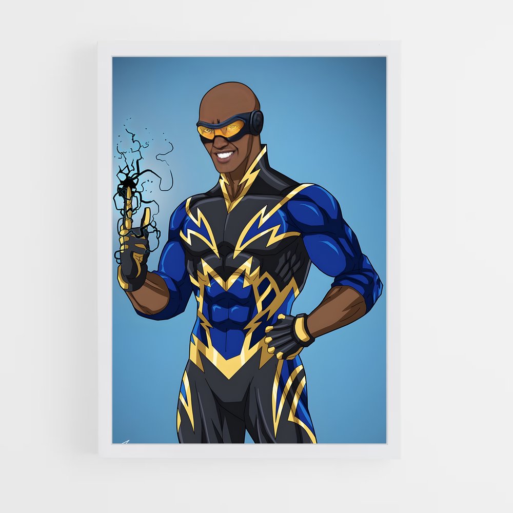 ap-black lightning-2 cadre Blanc