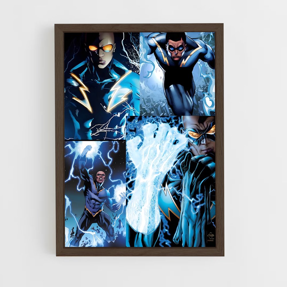 ap-black lightning-7 cadre Bois foncé