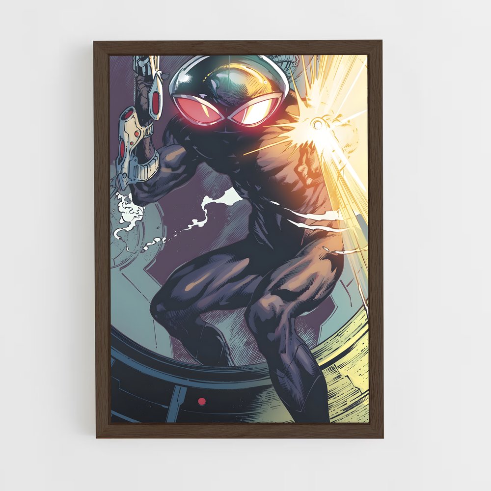 ap-black manta-10 cadre Bois foncé