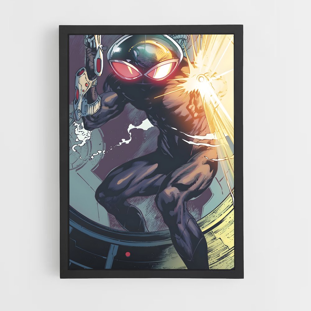 ap-black manta-10 cadre Noir