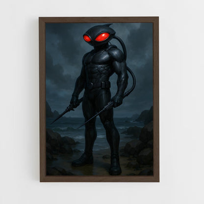 ap-black manta-6 cadre Bois foncé