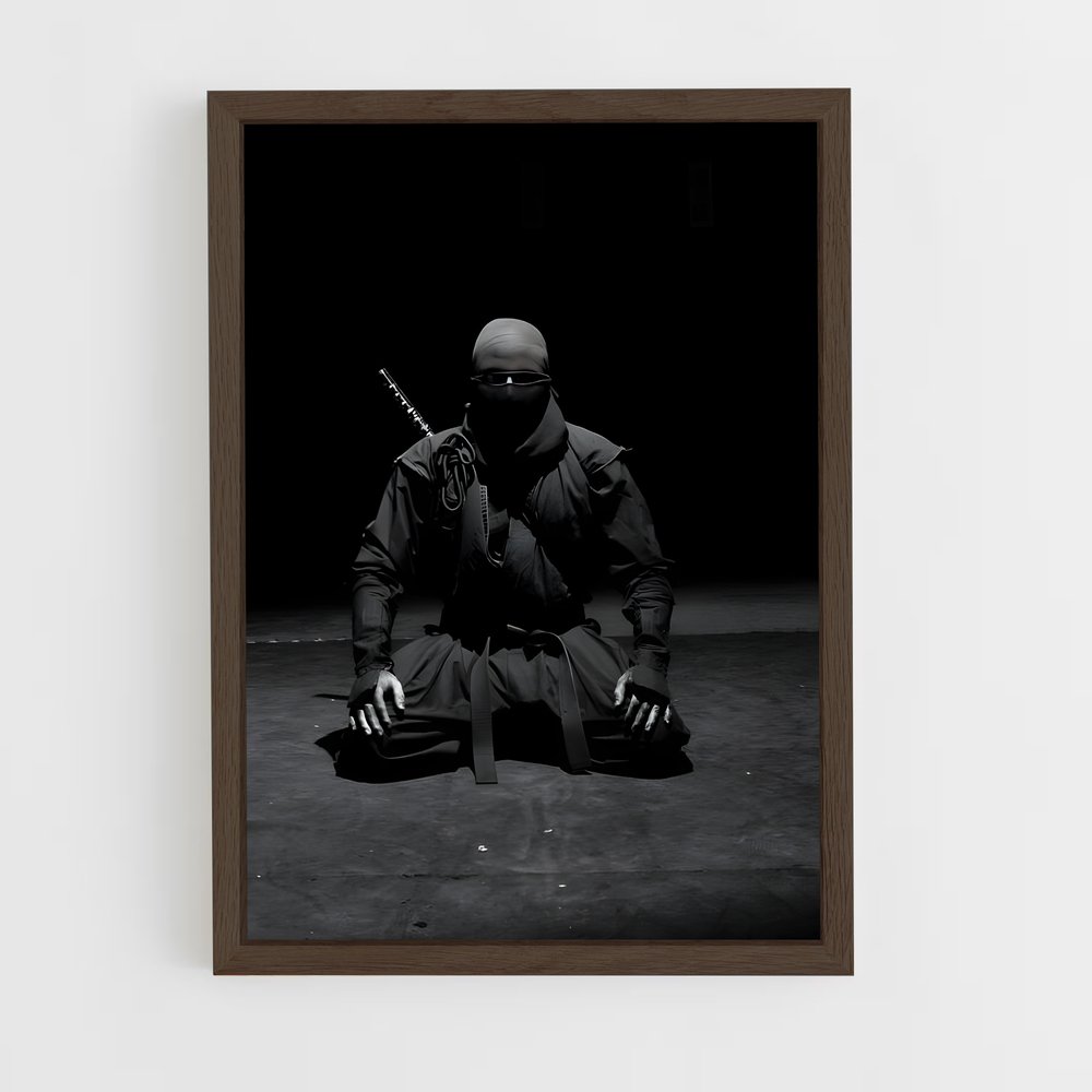 ap-black mask-2 cadre Bois foncé