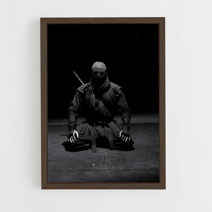 ap-black mask-2 cadre Bois foncé