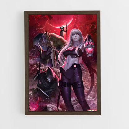 ap-black order-2 cadre Bois foncé