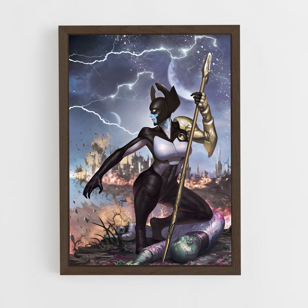 ap-black order-4 cadre Bois foncé