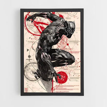 ap-black panther-10 cadre Noir
