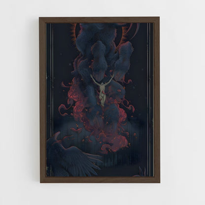 ap-black phillip-2 cadre Bois foncé
