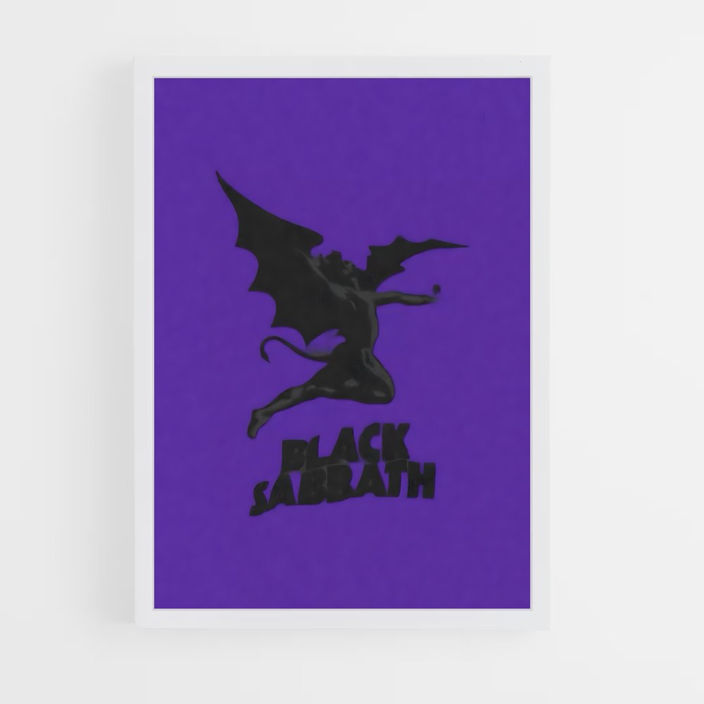 ap-black sabbath-11 cadre Blanc
