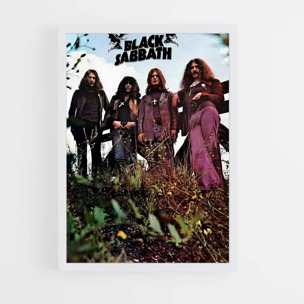 ap-black sabbath-2 cadre Blanc