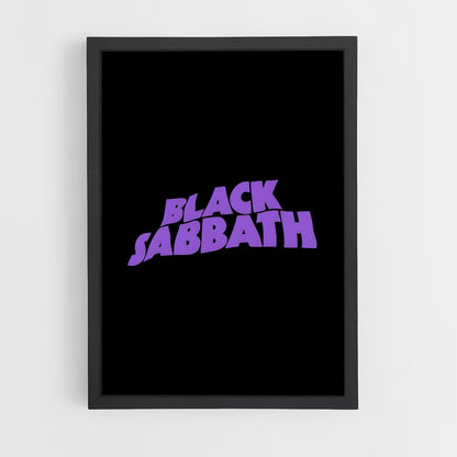 ap-black sabbath-4 cadre Noir