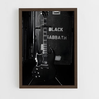 ap-black sabbath-6 cadre Bois foncé