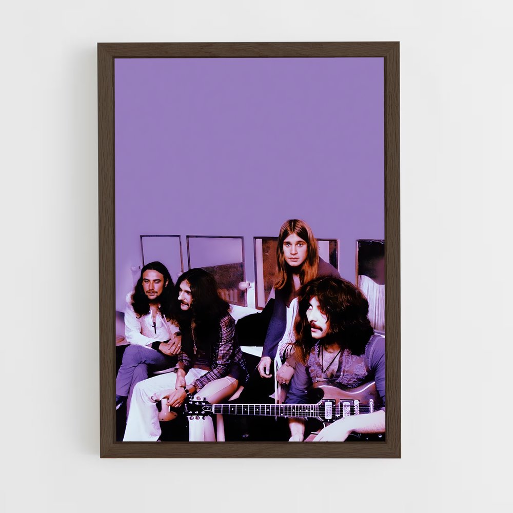 ap-black sabbath-7 cadre Bois foncé