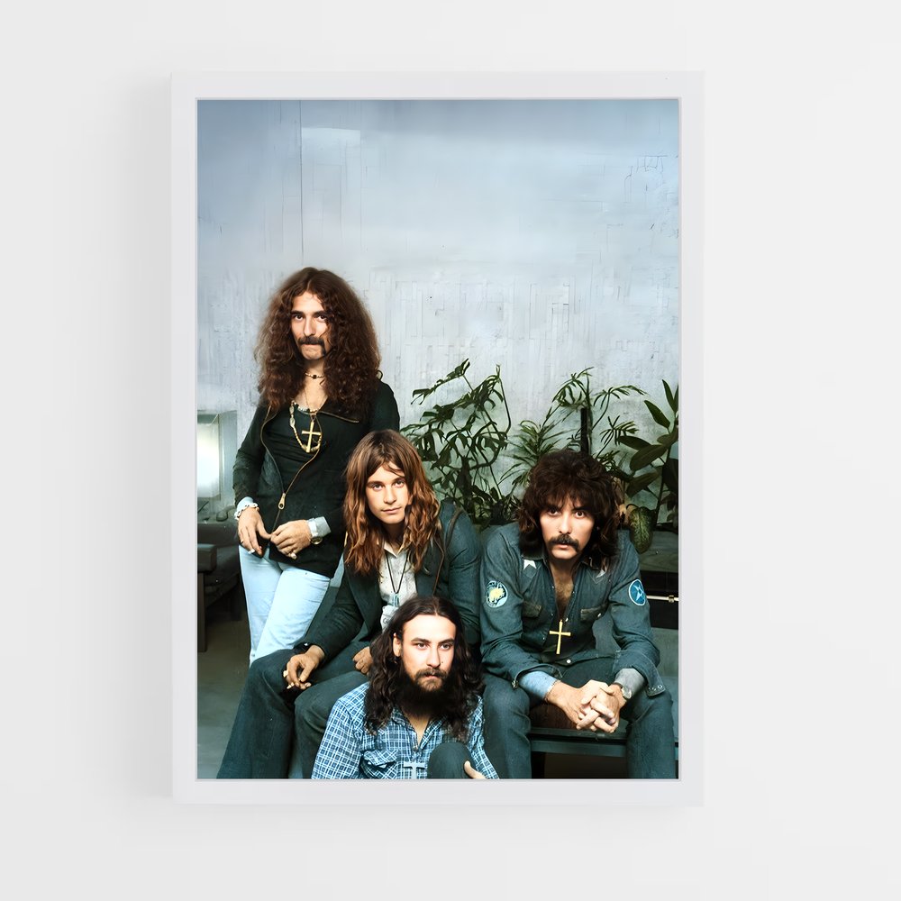 ap-black sabbath-9 cadre Blanc