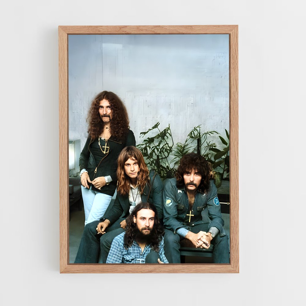 ap-black sabbath-9 cadre Bois clair