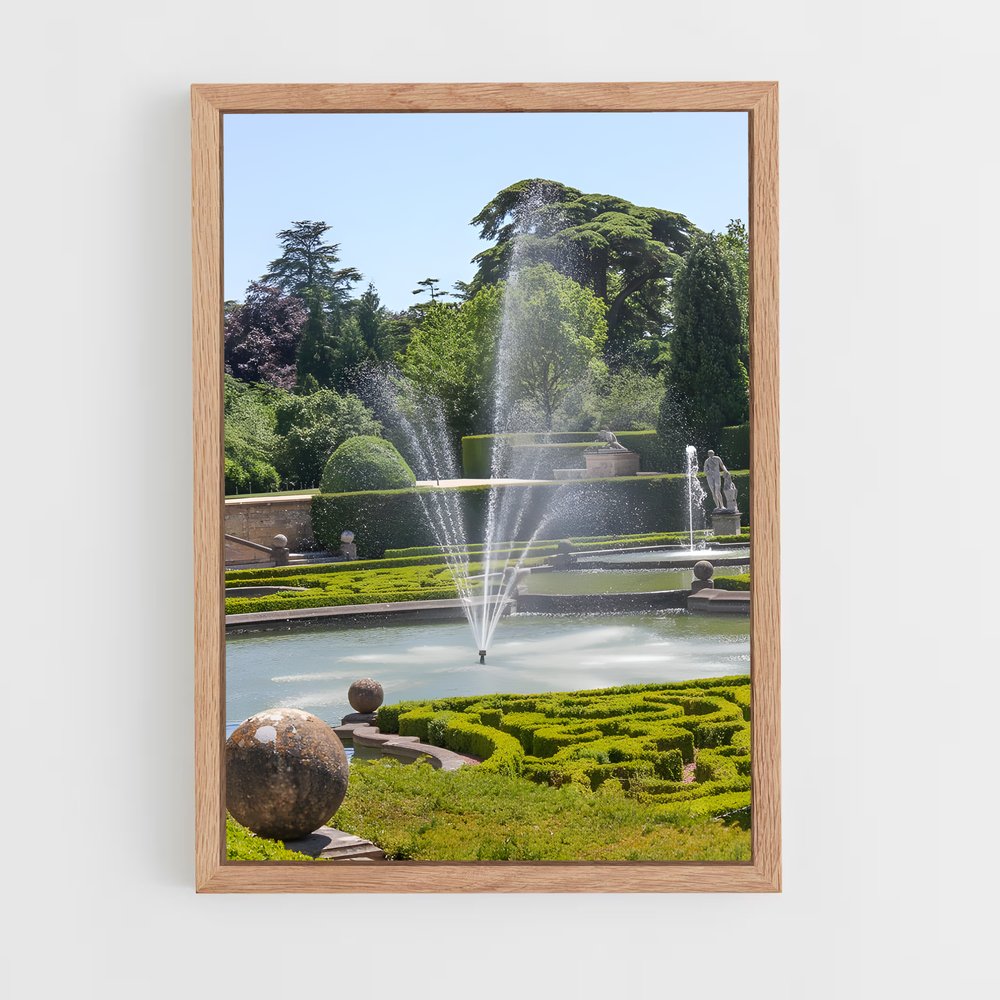ap-blenheim palace-2 cadre Bois clair