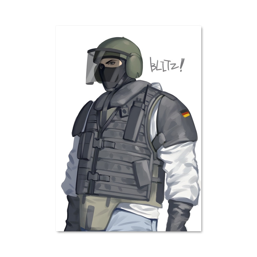 Poster Commandant d'Élite