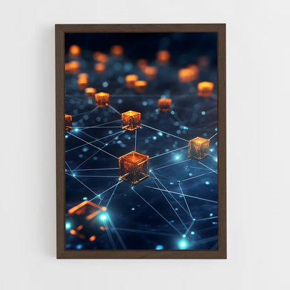 ap-blockchain-1 cadre Bois foncé
