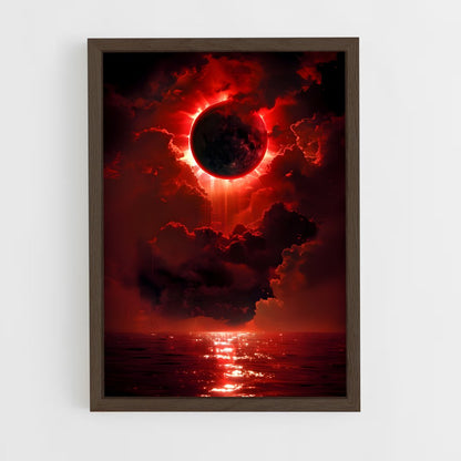 ap-blood moon-15 cadre Bois foncé