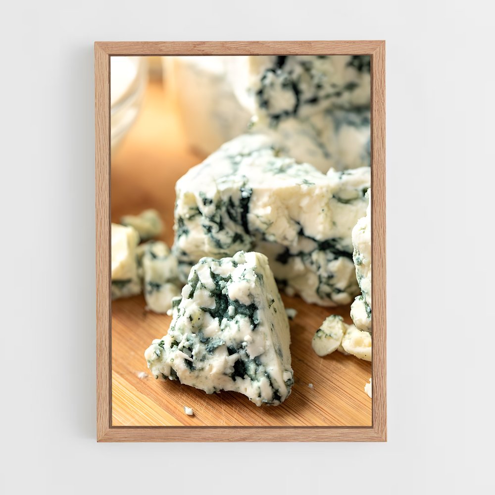 ap-blue cheese-1 cadre Bois clair
