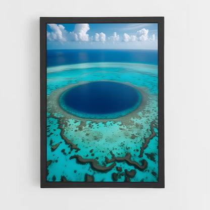 ap-blue hole belize-2 cadre Noir
