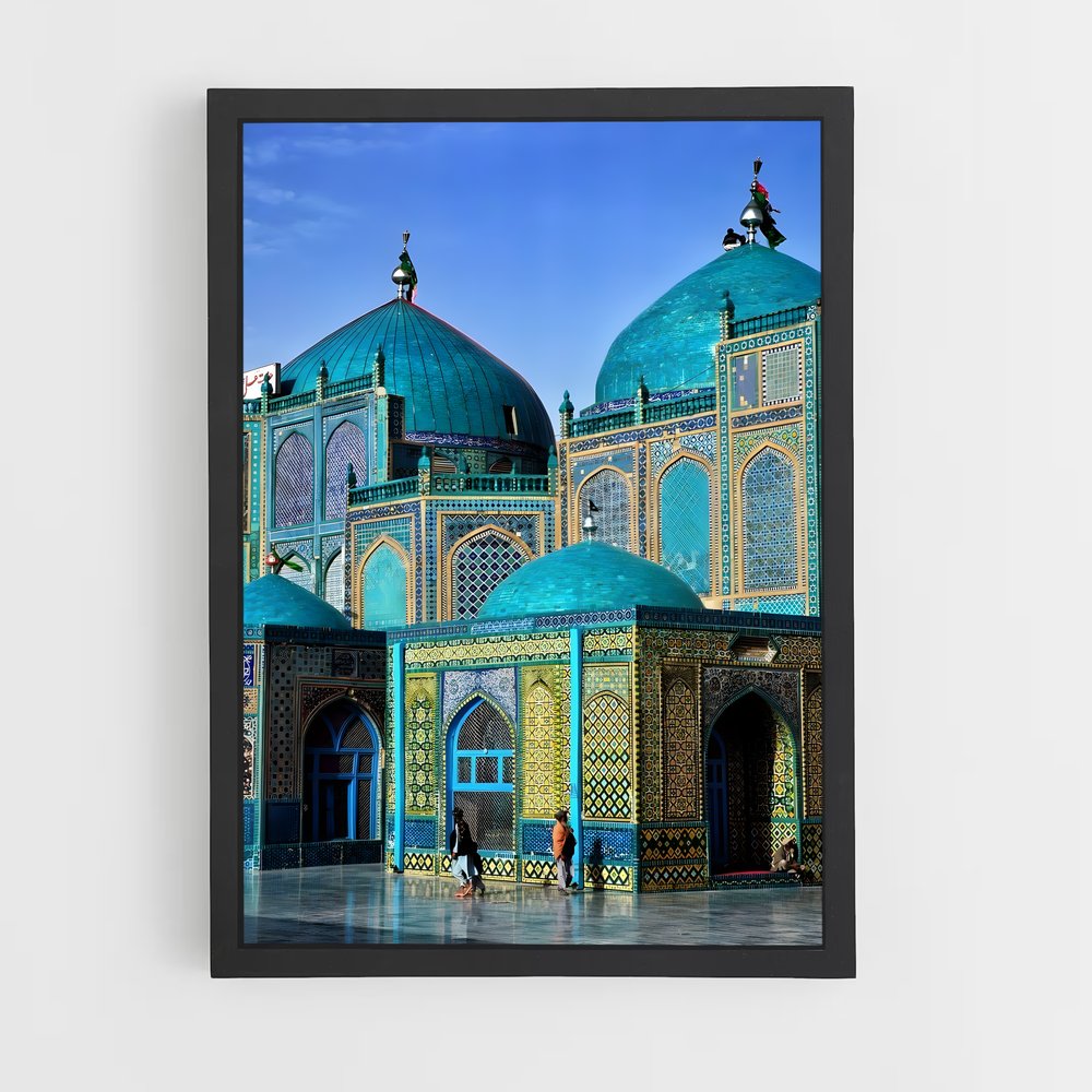 ap-blue mosque-1 cadre Noir