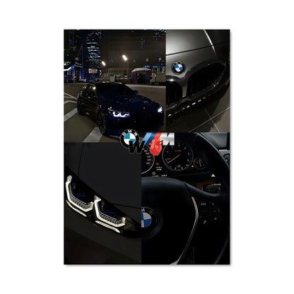 Poster Ambiance BMW