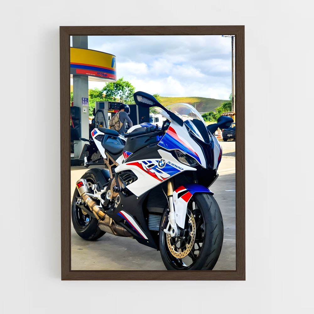 ap-bmw moto-1 cadre Bois foncé