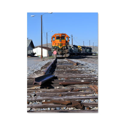 Poster Voyage en Rail